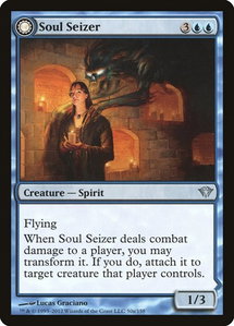 Soul Seizer - Dark Ascension (DKA) #50 - Uncommon Magic: The Gathering Trading Card