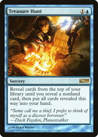 Treasure Hunt (IDW Comics 2012) - Media Promos (MEDIA) #P1 - Promo Magic: The Gathering Trading Card