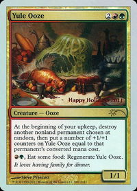 Yule Ooze - Special Occasion (SPECIAL) #2011 - Promo Magic: The Gathering Trading Card