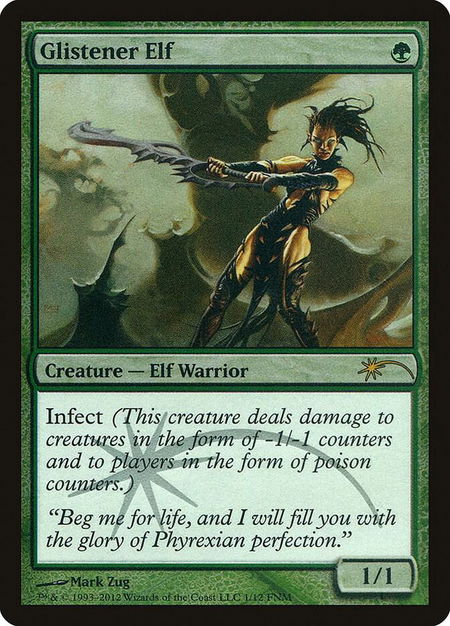 Glistener Elf - FNM Promos Magic: The Gathering trading card