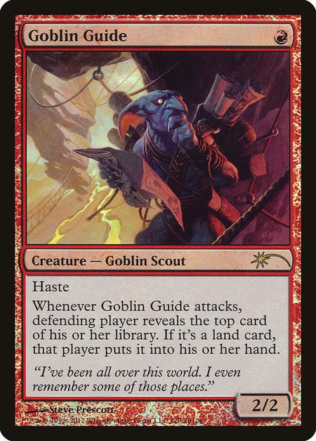 Goblin Guide - Grand Prix Promos Magic: The Gathering trading card