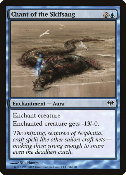Chant of the Skifsang - Dark Ascension Magic: The Gathering trading card