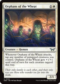 Orphans of the Wheat - Duskmourn: House of Horror (DSK) #22 - Uncommon Magic: The Gathering Trading Card
