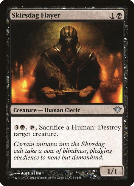 Skirsdag Flayer - Dark Ascension Magic: The Gathering trading card