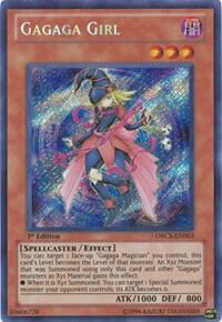 Gagaga Girl - Order of Chaos (ORCS) #ORCS-EN003 - Secret Rare YuGiOh Trading Card