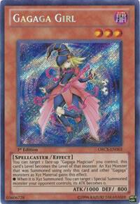 Gagaga Girl - Order of Chaos YuGiOh trading card