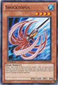 Shocktopus - Order of Chaos (ORCS) #ORCS-EN006 - Common / Short Print YuGiOh Trading Card