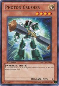 Photon Crusher - Order of Chaos YuGiOh trading card