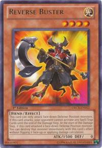 Reverse Buster - Order of Chaos YuGiOh trading card