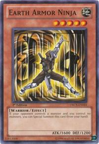 Earth Armor Ninja - Order of Chaos YuGiOh trading card