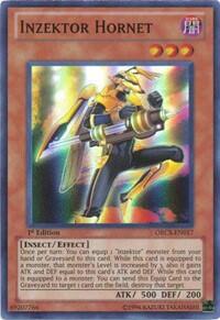 Inzektor Hornet - Order of Chaos (ORCS) #ORCS-EN017 - Super Rare YuGiOh Trading Card