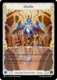 Oscilio - Blitz Deck: Rosetta - Oscilio (OSC) #OSC001 - Rare Flesh and Blood Trading Card