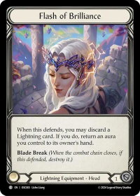 Flash of Brilliance - Blitz Deck: Rosetta - Oscilio (OSC) #OSC003 - Common Flesh and Blood Trading Card
