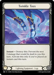 Twinkle Toes - Blitz Deck: Rosetta - Oscilio (OSC) #OSC006 - Common Flesh and Blood Trading Card