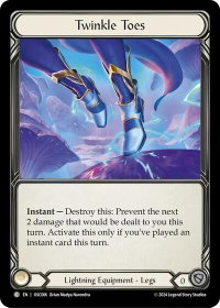 Twinkle Toes - Blitz Deck: Rosetta - Oscilio (OSC) #OSC006 - Common Flesh and Blood Trading Card