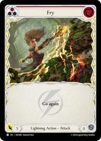 Fry (Red) - Blitz Deck: Rosetta - Oscilio (OSC) #OSC009 - Common Flesh and Blood Trading Card