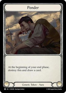 Ponder - Blitz Deck: Rosetta - Oscilio (OSC) #OSC029 - Token Flesh and Blood Trading Card