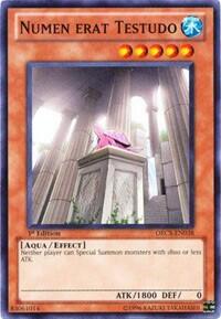 Numen erat Testudo - Order of Chaos (ORCS) #ORCS-EN038 - Common / Short Print YuGiOh Trading Card