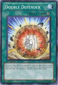 Double Defender - Order of Chaos (ORCS) #ORCS-EN049 - Common / Short Print YuGiOh Trading Card