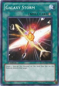 Galaxy Storm - Order of Chaos YuGiOh trading card