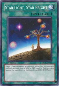 Star Light, Star Bright trading card from Order of Chaos Star Light, Star Bright - Order of Chaos YuGiOh trading card