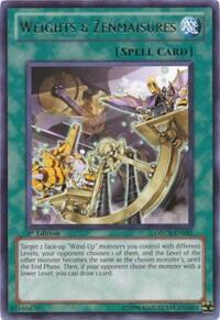 Weights & Zenmaisures - Order of Chaos (ORCS) #ORCS-EN055 - Rare YuGiOh Trading Card