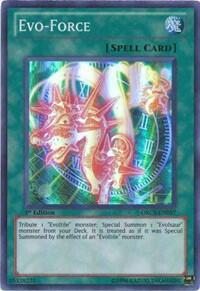 Evo-Force - Order of Chaos (ORCS) #ORCS-EN057 - Super Rare YuGiOh Trading Card