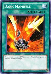 Dark Mambele - Order of Chaos YuGiOh trading card