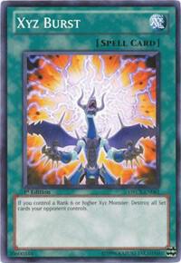 Xyz Burst - Order of Chaos YuGiOh trading card