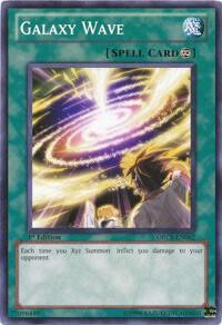 Galaxy Wave - Order of Chaos YuGiOh trading card