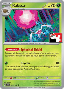 Rabsca - Prize Pack Series Cards #024/162 - Uncommon Pokémon Trading Card