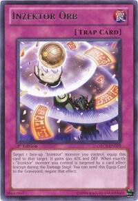 Inzektor Orb - Order of Chaos YuGiOh trading card