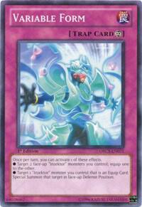 Variable Form - Order of Chaos YuGiOh trading card