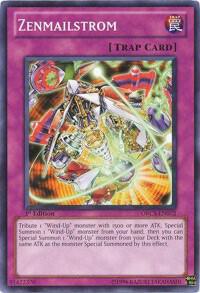 Zenmailstrom - Order of Chaos YuGiOh trading card