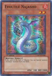 Evoltile Najasho - Order of Chaos (ORCS) #ORCS-EN083 - Super Rare YuGiOh Trading Card