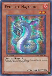 Evoltile Najasho - Order of Chaos YuGiOh trading card