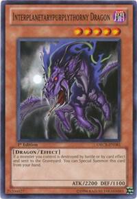 Interplanetarypurplythorny Dragon - Order of Chaos YuGiOh trading card