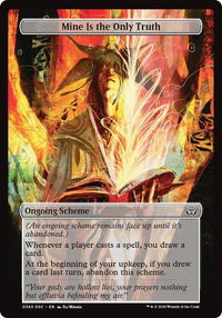 Mine Is The Only Truth (Full Art) - Archenemy: Duskmourn (A:DSC) #340 - Common Magic: The Gathering Trading Card