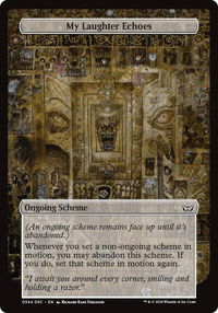 My Laughter Echoes (Full Art) - Archenemy: Duskmourn (A:DSC) #344 - Common Magic: The Gathering Trading Card