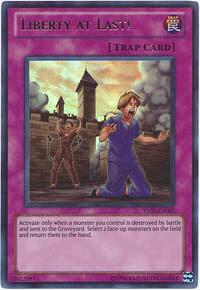 Liberty at Last! trading card from Yu-Gi-Oh! 5D's Tag Force Promotional Cards Liberty at Last! - Yu-Gi-Oh! 5D's Tag Force Promotional Cards YuGiOh trading card