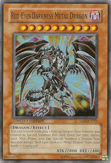 Red-Eyes Darkness Metal Dragon - Absolute Powerforce YuGiOh trading card