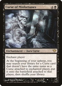 Curse of Misfortunes - Dark Ascension (DKA) #56 - Rare Magic: The Gathering Trading Card