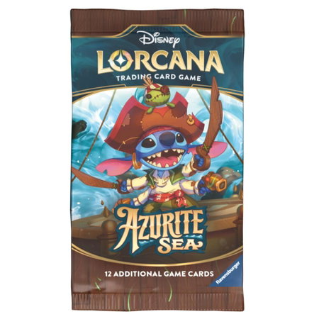 Disney Lorcana: Azurite Sea Booster Pack trading card from Azurite Sea Disney Lorcana: Azurite Sea Booster Pack - Azurite Sea Disney Lorcana trading card