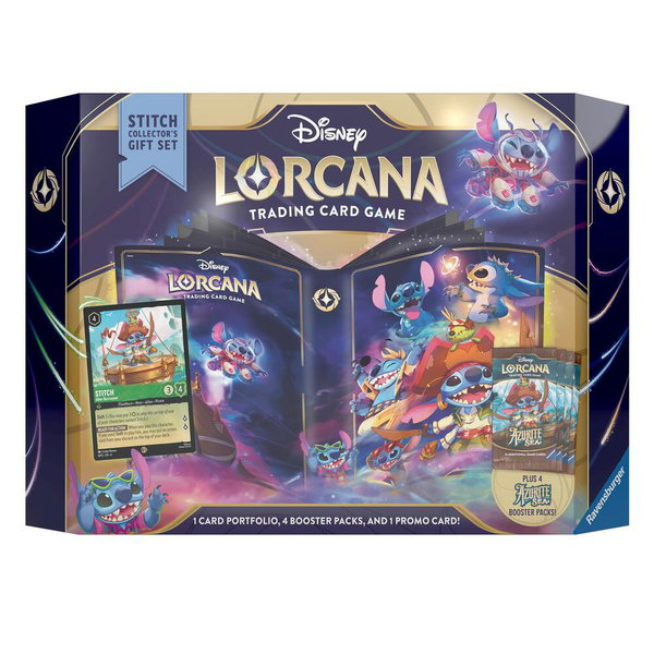 Disney Lorcana: Stitch Collector's Gift Set trading card from Azurite Sea Disney Lorcana: Stitch Collector's Gift Set - Azurite Sea Disney Lorcana trading card