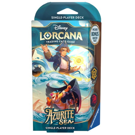 Disney Lorcana: Azurite Sea Starter Deck (Amber & Ruby) trading card from Azurite Sea Disney Lorcana: Azurite Sea Starter Deck (Amber & Ruby) - Azurite Sea Disney Lorcana trading card