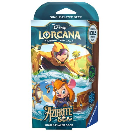 Disney Lorcana: Azurite Sea Starter Deck (Emerald & Sapphire) trading card from Azurite Sea Disney Lorcana: Azurite Sea Starter Deck (Emerald & Sapphire) - Azurite Sea Disney Lorcana trading card