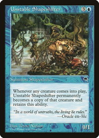 Unstable Shapeshifter - Tempest (TMP) #100 - Rare Magic: The Gathering Trading Card