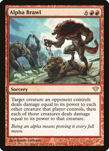 Alpha Brawl - Dark Ascension (DKA) #82 - Rare Magic: The Gathering Trading Card