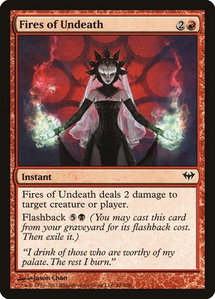 Fires of Undeath - Dark Ascension (DKA) #88 - Common Magic: The Gathering Trading Card