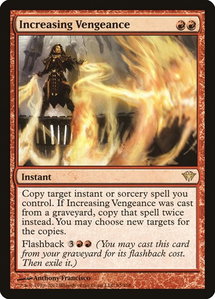 Increasing Vengeance - Dark Ascension (DKA) #95 - Rare Magic: The Gathering Trading Card